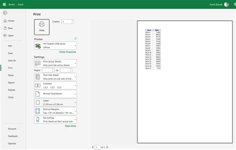 Print preview shortcut key in excel betterper