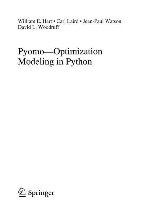 Print pyomo.  Python programmers will quickly realize that the data could hav...