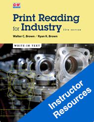 Print reading for industry instructor s guide. - Manuale di neuropsicologia 2a edizione introduzione sezione 1 e attenzione sezione 2 1e.
