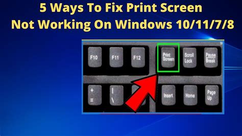 Print screen stopped working windows 10. e.  Now you can paste this scre...
