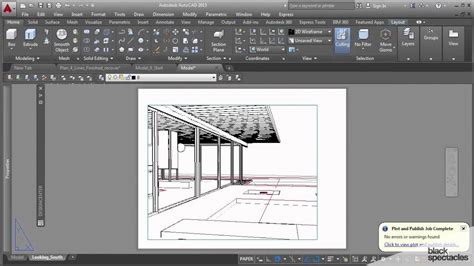 Print your 3D View to PDF and open in Illustrator AutoCAD 2015