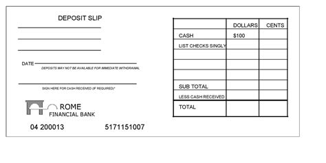 Print your own deposit slips free. .  ...