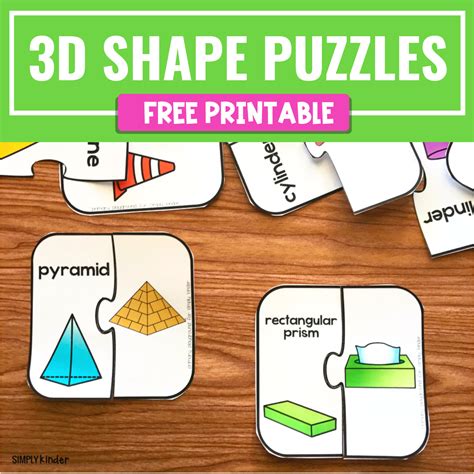 Printable 3D Puzzles