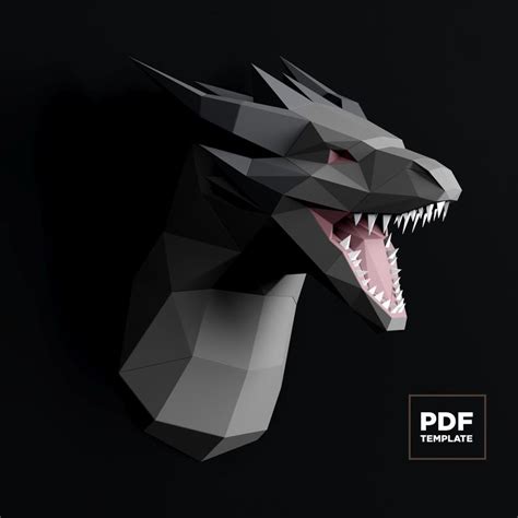Printable 3d dragon head template free download pdf. .  <a href=https://rezhe...