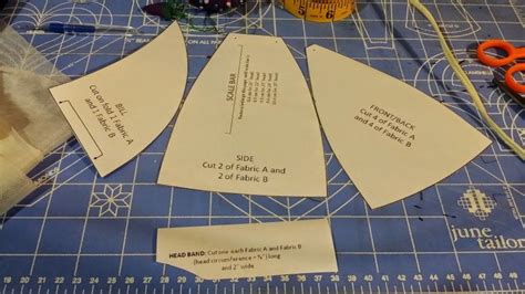 Printable 6 Panel Welding Cap Pattern Free PRINTABLE TEMPLATES