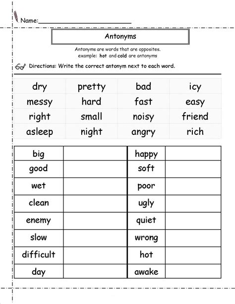 Printable Activities For 2nd Graders