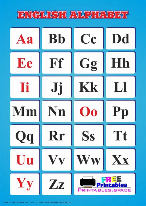 Printable Alphabets