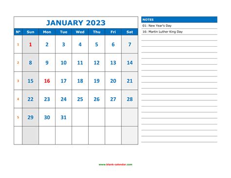 Printable Appointment Calendar 2023
