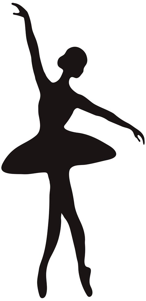 Printable Ballerina Silhouette