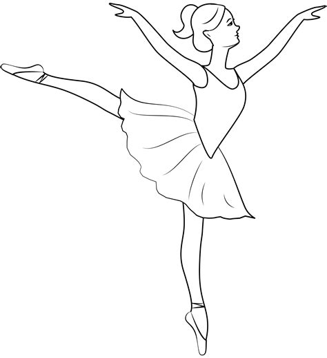 Printable Ballerina Templates