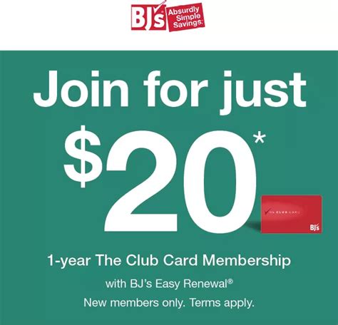 Printable Bjs Membership Coupon