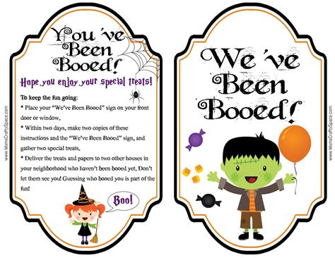 Printable Boo Sign For Halloween