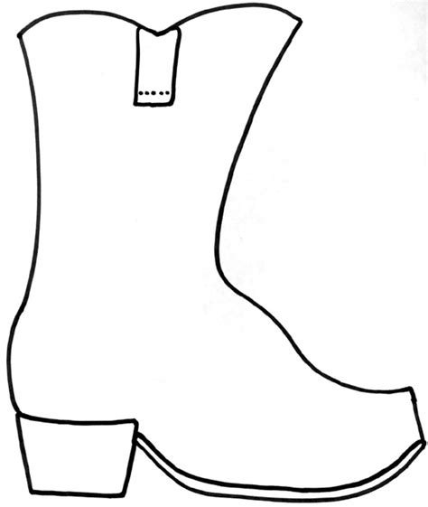 Printable Boot Cover Pattern Printable Blank World