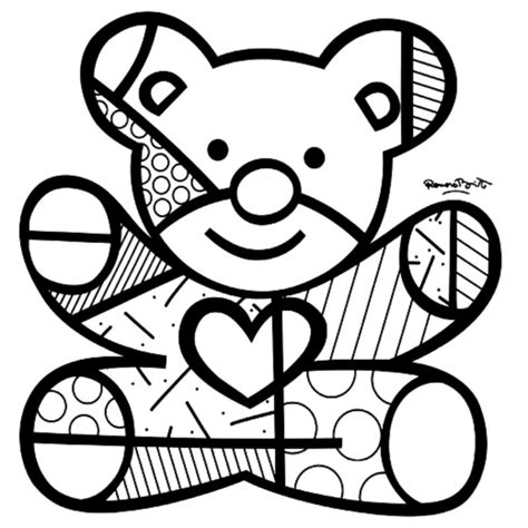 Printable Britto Coloring Pages
