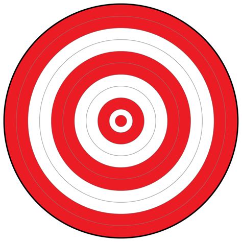 Printable Bullseye Target