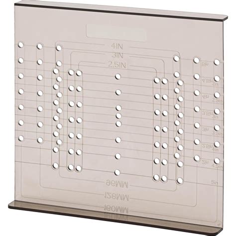 Printable Cabinet Hardware Template