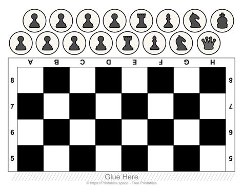 Printable Chess Game