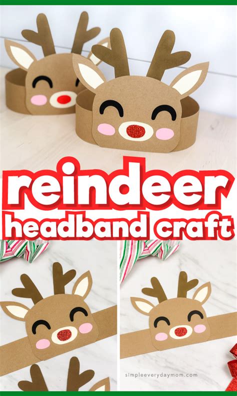 Printable Christmas Headband Craft