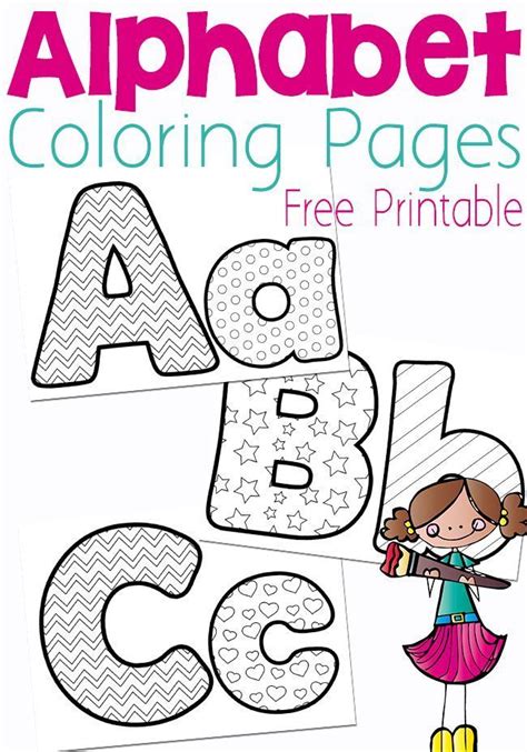 Printable Coloring Abc