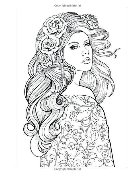 Printable Coloring Pages For Women Coloring Pages Printable