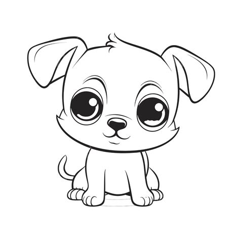 Printable Coloring Pages Puppies