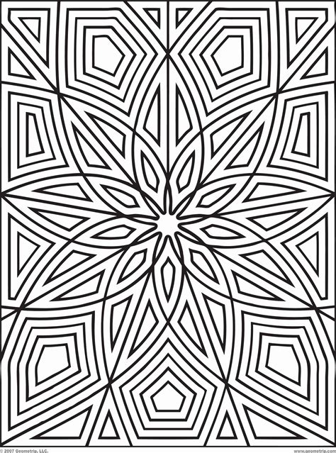 Printable Colouring Patterns