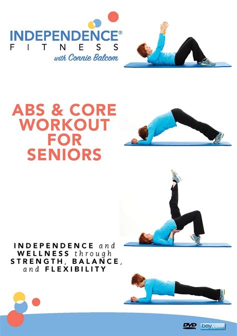 Printable Core Exercises For Seniors