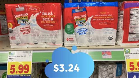 Printable Coupon Makes 6-Pack Horizon Milk $3.24