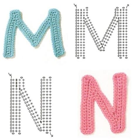 Printable Crochet Letters Graph Customize and Print