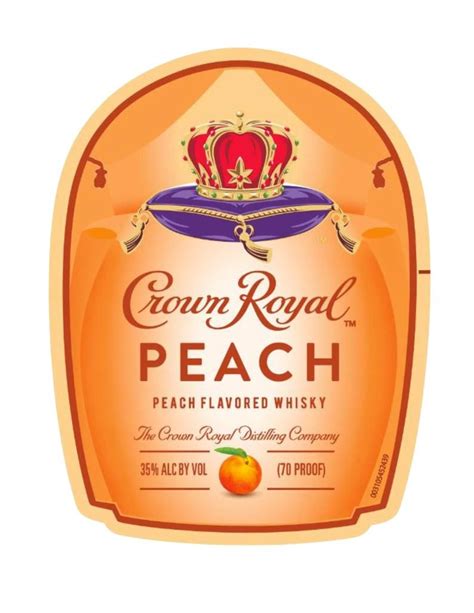 Printable Crown Royal Peach Label