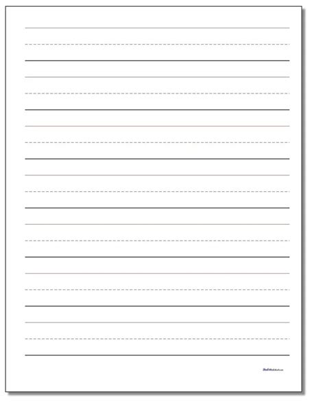 Printable Cursive Paper