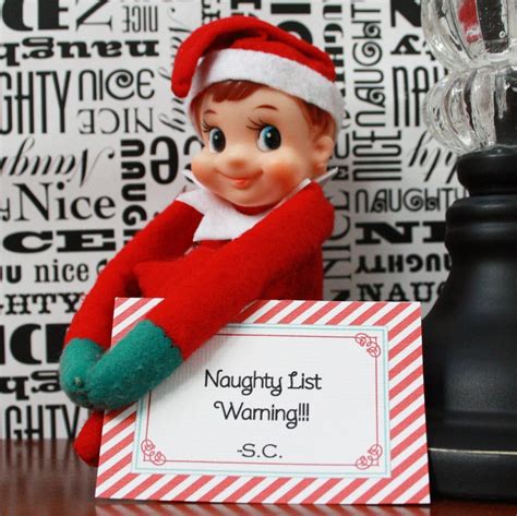 Printable Elf Note Set