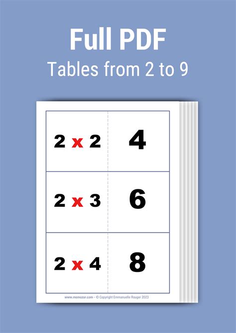 Printable Empty Multiplication Chart Printable Multiplication Flash Cards