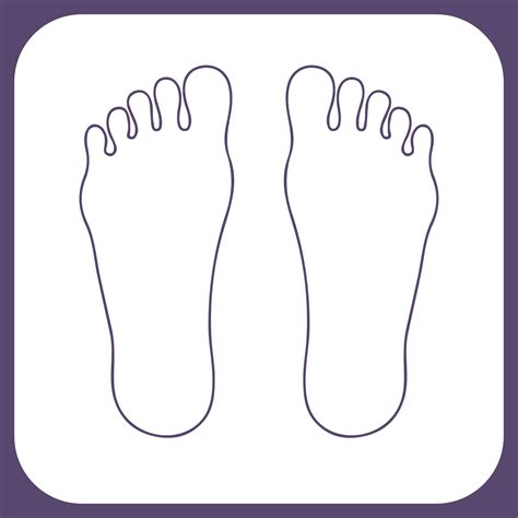 Printable Feet Patterns