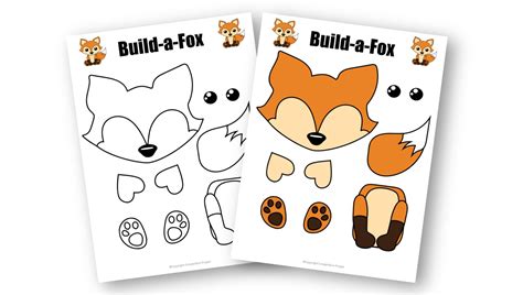Printable Fox Template