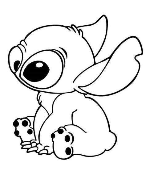 Printable Free Printable Stitch Coloring Pages