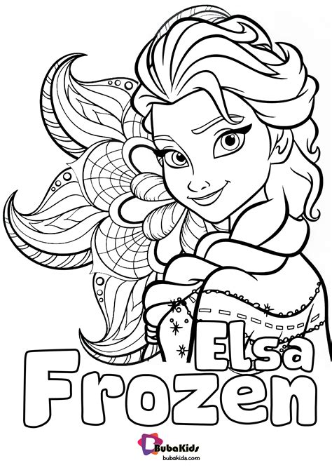 Printable Frozen Colouring Pictures