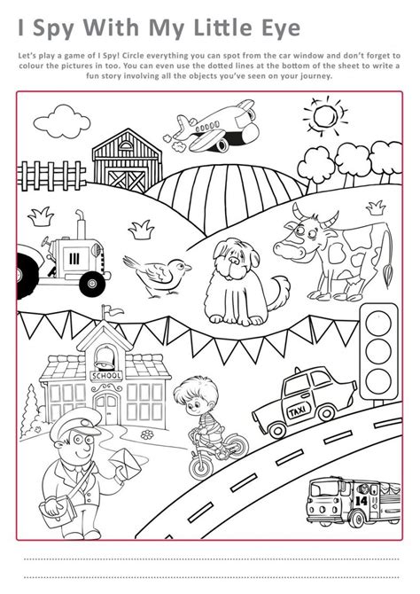 Printable Fun Game for Kids’ Activity Sheets 101 Activity in 2020