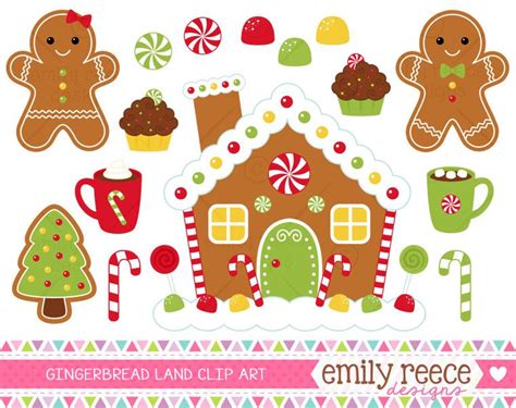 Printable Gingerbread House Decorations