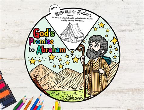 Printable Gods Promise To Abraham Craft