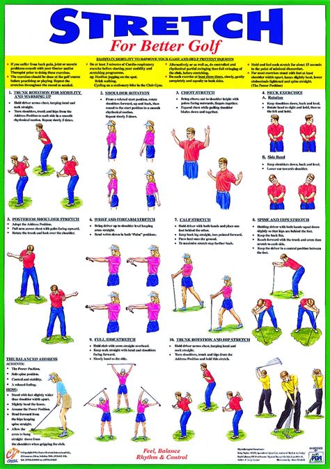 Printable Golf Exercises