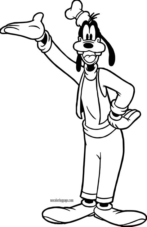 Printable Goofy Coloring Pages Customize and Print