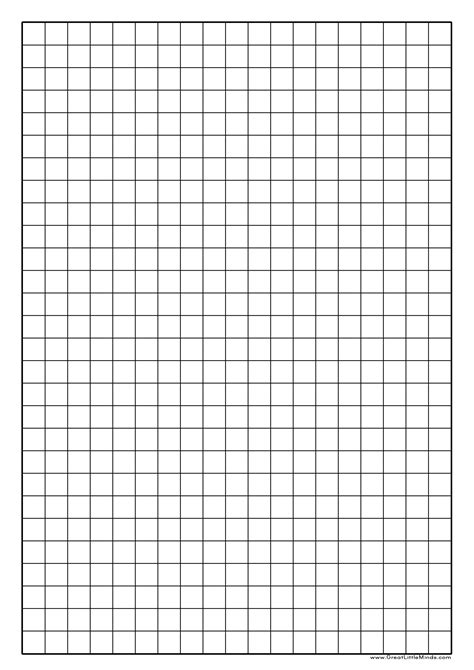 Printable Grid Graph Paper Template Printable Graph Paper