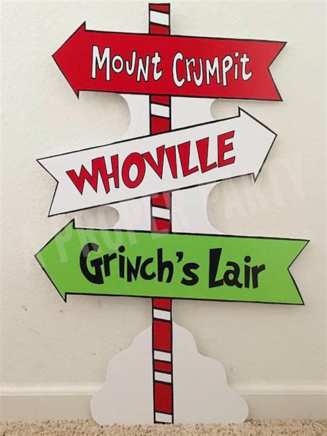 Printable Grinch Signs Portal Tutorials