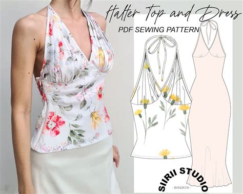 Printable Halter Top Pattern Free Pdf