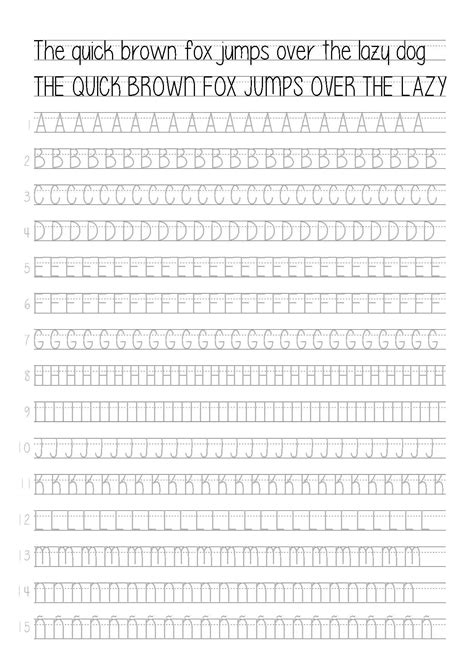 Printable Handwriting Worksheets Aesthetic Handwriting Worksheets