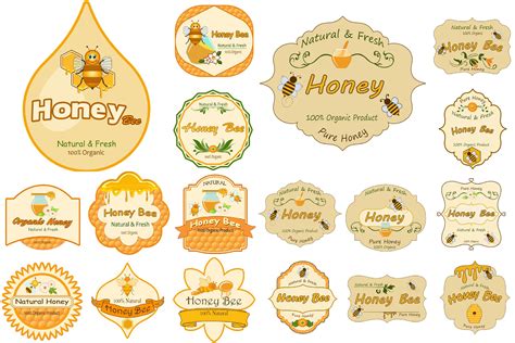 Printable Honey Labels