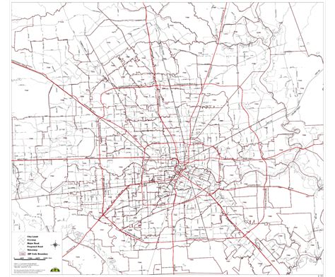 Printable Houston Zip Code Map