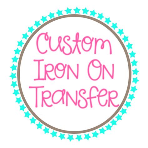 Printable Iron On Transfers Designs