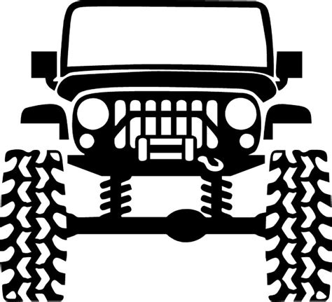 Printable Jeep Stenci